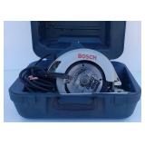 Working BOSCH Model 1658 Circular Saw w/Case