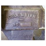 LARGE Antique COLUMBIAN Heavy Duty Bench Vise