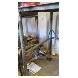 Heavy Duty Steel Welding Table w/Vise & Bench Grinder
