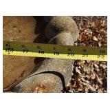 Heavy Solid Cement/Concrete Birdbath #1