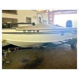 Phenomenal Condition LUND 2008 60th Anniversary 1775 Classic SS Fishing Boat w/75hp Mercury Motor