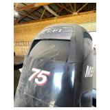 Phenomenal Condition LUND 2008 60th Anniversary 1775 Classic SS Fishing Boat w/75hp Mercury Motor