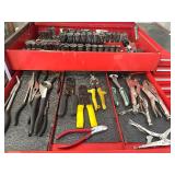 Large Heavy Duty SNAP-ON Rolling Tool Chest FULL of Tools