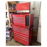Large Heavy Duty SNAP-ON Rolling Tool Chest FULL of Tools