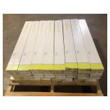 48 Boxes of DuraDecor Weekend Warrior Natural Hickory 3 Mil x 4-in W x 36-in L Peel & Stick Water Resistant Luxury Vinyl Flooring (20 sf/case) Customer Returns See Pictures