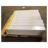 48 Boxes of DuraDecor Weekend Warrior Natural Hickory 3 Mil x 4-in W x 36-in L Peel & Stick Water Resistant Luxury Vinyl Flooring (20 sf/case) Customer Returns See Pictures