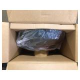 Hampton Bay 1-Light Black Warehouse Pendant Hanging Light with Metal Shade  Customer Returns See Pictures