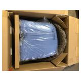 StyleWell Mayberry 3-Piece Metal Outdoor Bistro Set with Lake Cushions   Customer Returns See Pictures