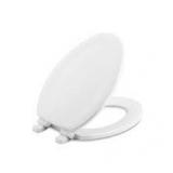 Lot of  KOHLER Stonewood Elongated Front Toilet Seat in White    Customer Returns See Pictures