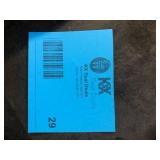 Hampton Bay Andenne 34.3 in. 4-Light Transitional Brushed Nickel Bathroom Vanity Light Fixture with Marbleized Glass Shades    Customer Returns See Pictures