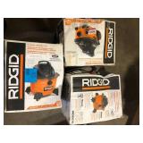 Lot of Assorted Ridgid Wet/Dry Shop  Vacs Various Models and Conditions Customer Returns See Pictures