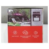 Dartwood 20 LED Solar Spotlight with Motion Sensor - 150 Lumens Weatherproof Spotlight (2-Pack)