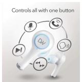 Dartwood True Wireless Dartpod Headphones | Noise Cancelling | Bluetooth - WHITE