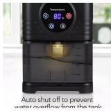 Dartwood Portable Mini Dehumidifier 1000 ml (34 oz) with LED lights for closet, bedroom, bathroom, basement, and other small or medium rooms