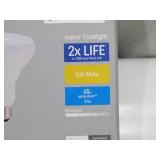 NEW GE Classic 65 W Equivalent Dimmable Soft White R30 LED Light Bulbs, 2 x 3 Packs