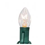 NEW 2 Pack of Holiday Living 25-Count 24-ft White Incandescent Plug-In Christmas String Lights