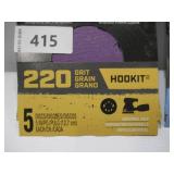 NEW 2 Pack of 3M Ultra Durable 5 inch Power Sanding Discs (5 Per Pack) - 120 Grit + 220 Grit