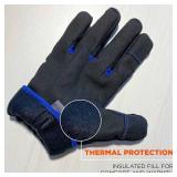 NEW Ergodyne ProFlex 814 Thermal Winter Work Gloves, Touchscreen Capable, Black, Large