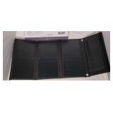 Wasserstein 21W Portable Solar Panel, Foldable Solar Charger Solar Cell With 2 USB Output Monocrystalline Silicon Folding Charger Board Waterproof For Solar Generator, Portable Power Station