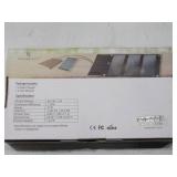 Wasserstein 21W Portable Solar Panel, Foldable Solar Charger Solar Cell With 2 USB Output Monocrystalline Silicon Folding Charger Board Waterproof For Solar Generator, Portable Power Station