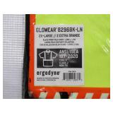 NEW Ergodyne Glowear 8296BK-LN Hi-Vis Polo Shirt - Type R, Class 2 - XXL Lime/Black