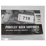 NEW Ergodyne ProFlex 1650 Elastic Back Support Brace - Black , 3XL