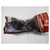 NEW 2 Pack of Ergodyne Skullerz LOKI Convertible Safety Spoggles w/ Strap -Black-AF Smoke Lens