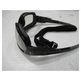NEW 2 Pack of Ergodyne Skullerz LOKI Convertible Safety Spoggles w/ Strap -Black-Indoor/Outdoor Lens