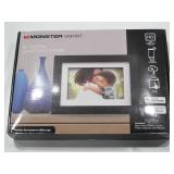 Monster Smart Home 8-inch Digital Picture Frame with 16GB of Photo Storage, 1280p Display