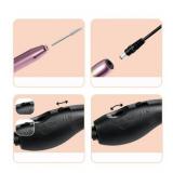 Dartwood Electric Nail Drill Tool Set - Portable Nail Salon Polish Organizer Acrylic Nail Kit - 20,000 RPM (Pink)