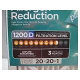 NEW 4-Pack of Filtrete Allergen Reduction Plus 2X Dust Filters 1200D - 20x20x1