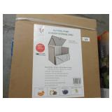 NEW Build-Well 4 ft. x 3 ft. Metal Horizontal Modern Storage Shed without Floor Kit