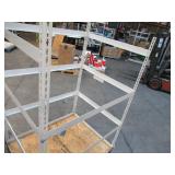 Adjustable White Metal Frame Built to Fit Onto Pallets - Perfect for Projects