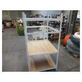 Adjustable White Metal Frame Built to Fit Onto Pallets - Perfect for Projects