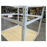Adjustable White Metal Frame Built to Fit Onto Pallets - Perfect for Projects
