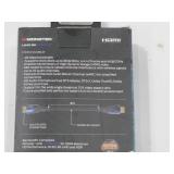 Monster 4Ft Ultra High-Speed Cobalt 2.1 HDMI Electronic Cable 48Gbps with eARC 8K at 60Hz for Superior Video Sound Quality for Playstation PS5, Xbox Series X, Roku, Television, Laptop, Monitor, PC