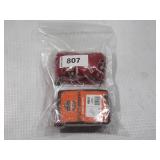 NEW 2 Pack of Ergodyne Chill-Its 6615 High-Performance Bandana Do Rag - Terry Cloth Sweatband - Red Western