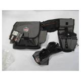 NEW Ergodyne Arsenal Installer/Drill Holder Tool Rig 5506S - Gray Belt and Shoulder Straps
