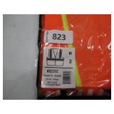 NEW Ergodyne GloWear 8229Z Two-Tone Hi-Vis Safety Vest - Type R, Class 2, Zipper, Economy - ORANGE - 2XL/3XL