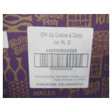 NEW 32 Variety Pack of Cookies and Candy Treats - Oreo, Sour Patch Kids, Chips Ahoy, Nutter Butter