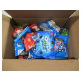 NEW 32 Variety Pack of Cookies and Candy Treats - Oreo, Sour Patch Kids, Chips Ahoy, Nutter Butter