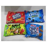 NEW 32 Variety Pack of Cookies and Candy Treats - Oreo, Sour Patch Kids, Chips Ahoy, Nutter Butter