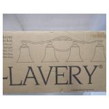 NEW Minka Lavery 2284-589 Shadowglen 4 Light Bathroom Vanity Light Fixture - Lathan Bronze