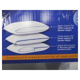 Nectar Tri-Comfort Cooling Bed Adjustable Pillow - Jumbo/Queen