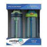 NEW Contigo® Kids 20-oz Water Bottle with AUTOSPOUT® Lid, 2-Pack - Blue/Teal