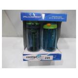 NEW Contigo® Kids 20-oz Water Bottle with AUTOSPOUT® Lid, 2-Pack - Blue/Teal