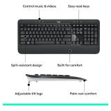 NEW Logitech MK540 Advanced Wireless Keyboard and Mouse Combo for Windows, 2.4 GHz Unifying USB-Receiver