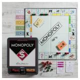 NEW WS Game Company Monopoly Nostalgia Edition in Collectible Tin