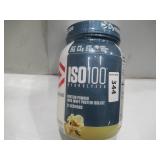 NEW Dymatize ISO100 Hydrolyzed 25g 100% Whey Protein Powder, Gourmet Vanilla 1.6 lbs.