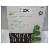 GE 300-Count ConstantON Clear Mini Incandescent Icicle Christmas Lights